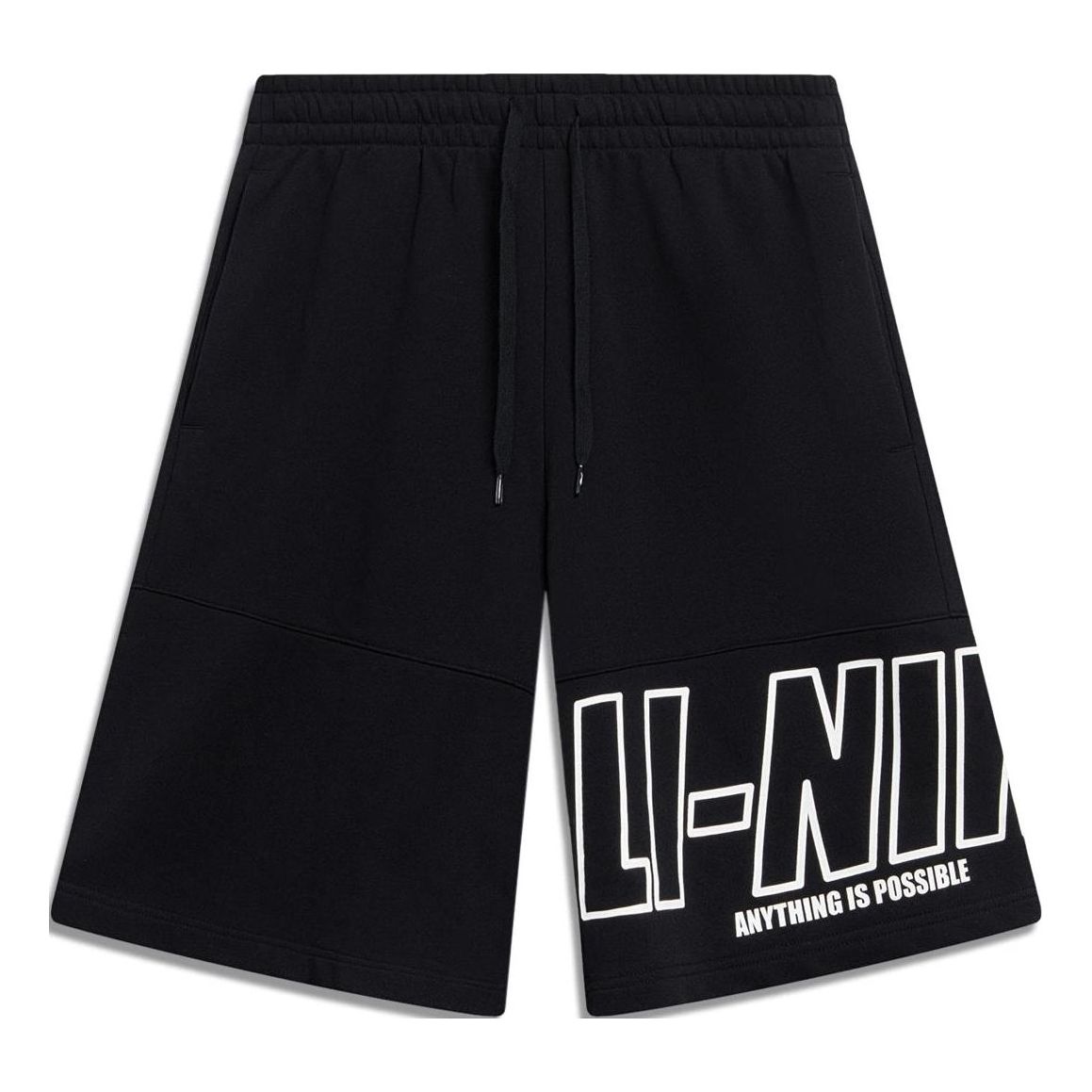 Li-Ning Anything Is Possible Graphic Shorts 'Black' AKST597-2