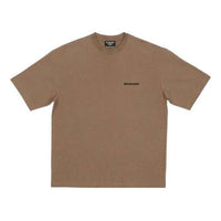 Balenciaga Logo T-Shirt Medium Fit 'Tan' 612966TMVF47761