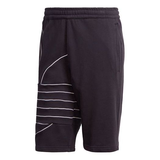 adidas originals MENS Logo Print Sports Shorts Black GE0821