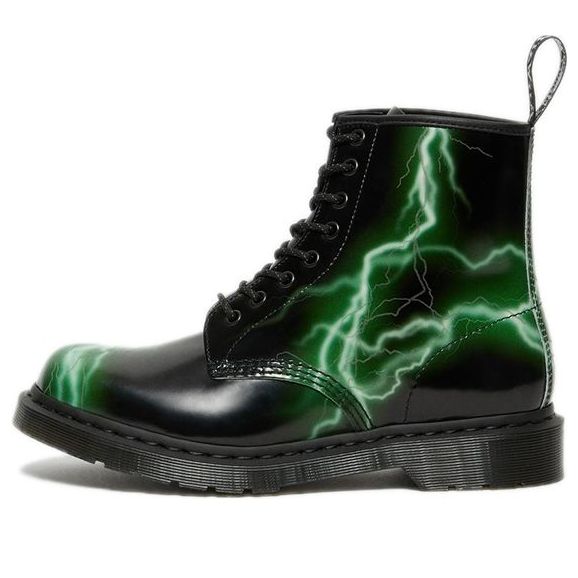 Dr. Martens Unisex 1460 Martin Boots Black/Green 27052001