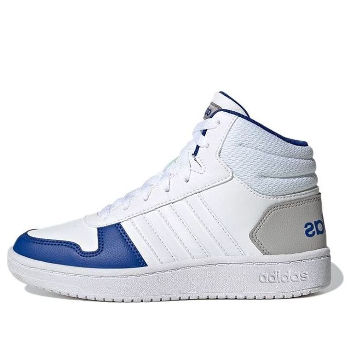 (PS) adidas Hoops 2.0 Mid Shoes 'White Blue' GZ7770