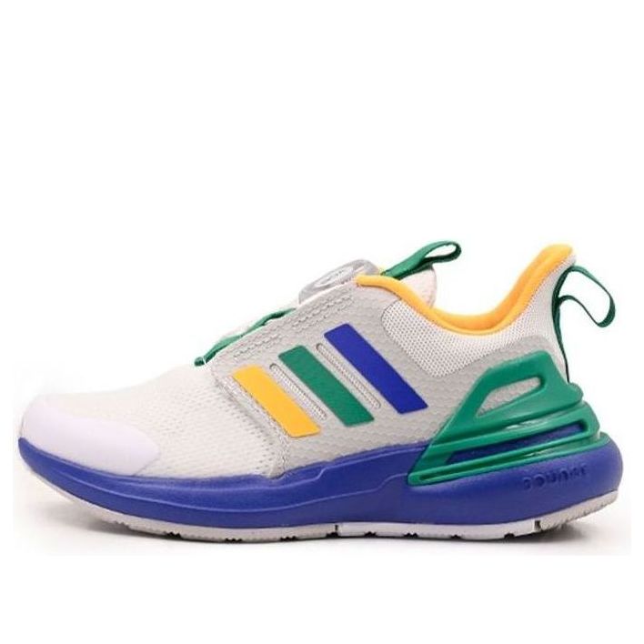(GS) adidas RapidaSport Bounce BOA 'White Blue Green' HP2568