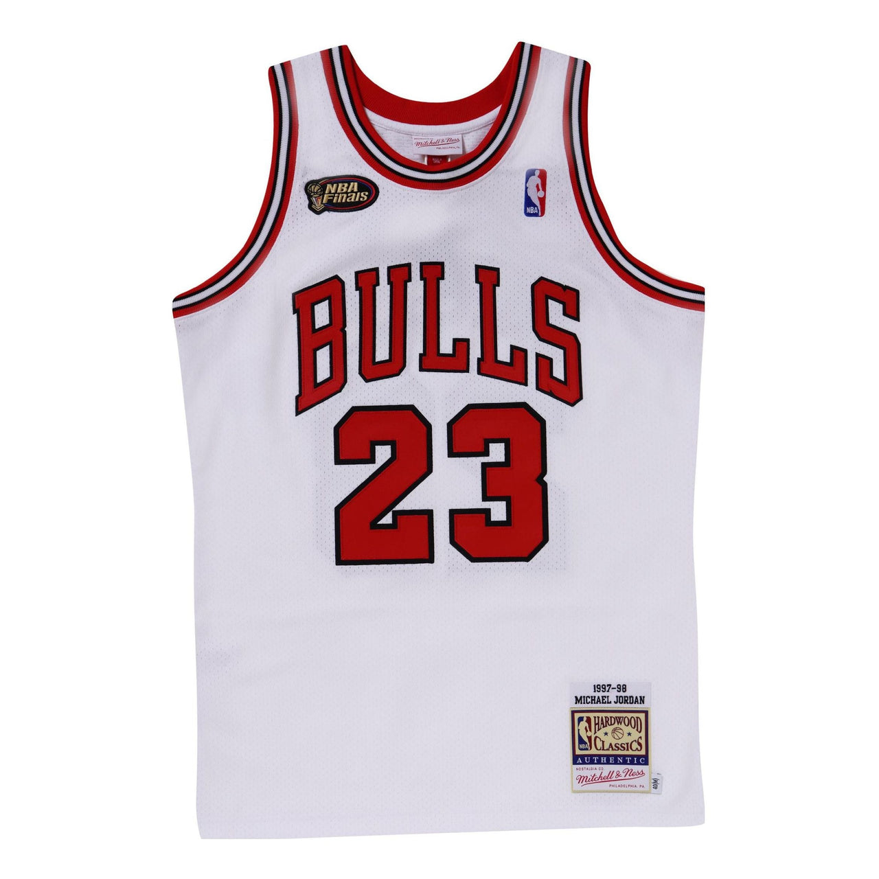 Mitchell & Ness AU 97-98 23 AJY44950-CBU97MJOWHIT