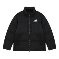 New Balance Short Down Jacket 'Black' 5PB43053-BK