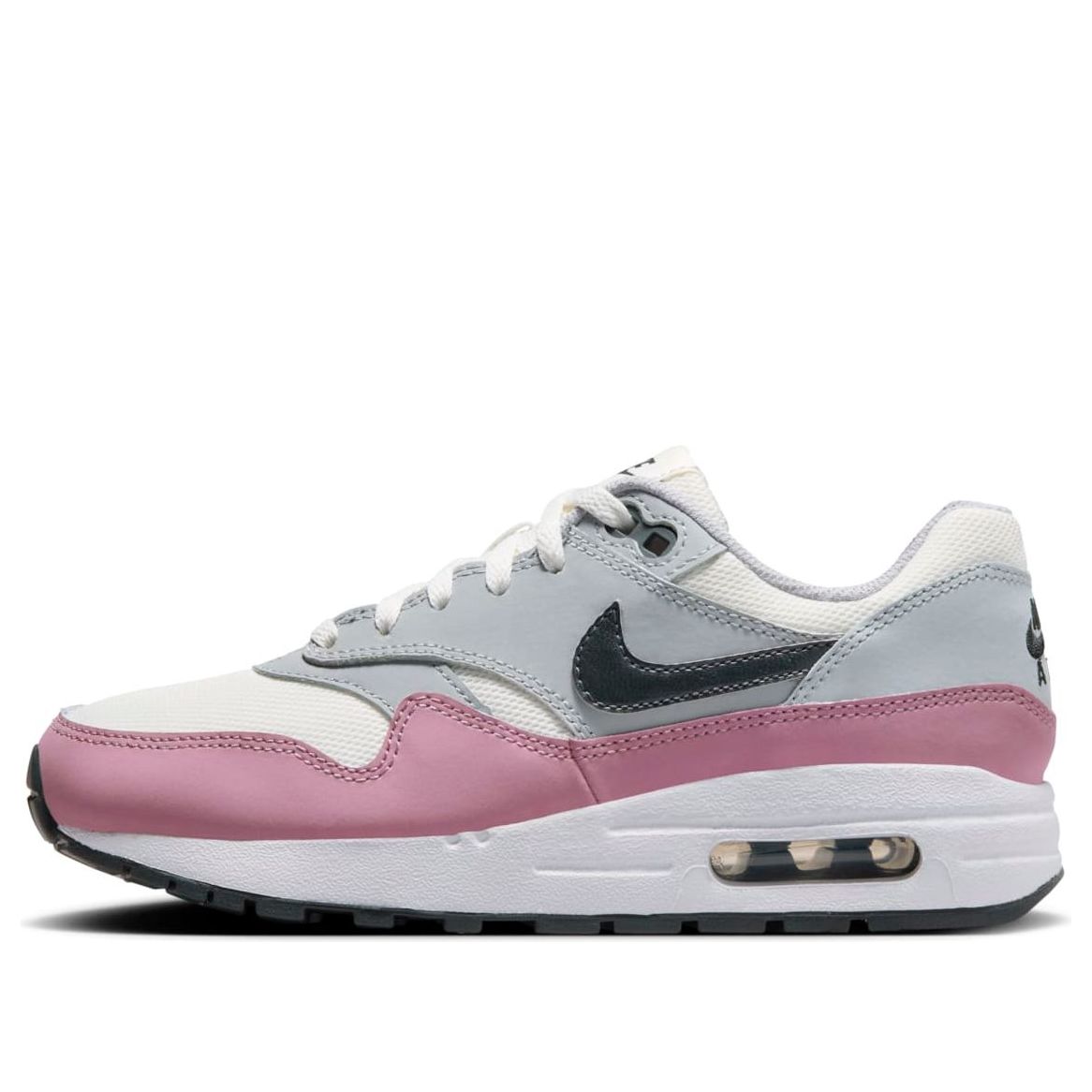 (GS) Nike Air Max 1 'Summit White Grey Pink' DZ3307-115