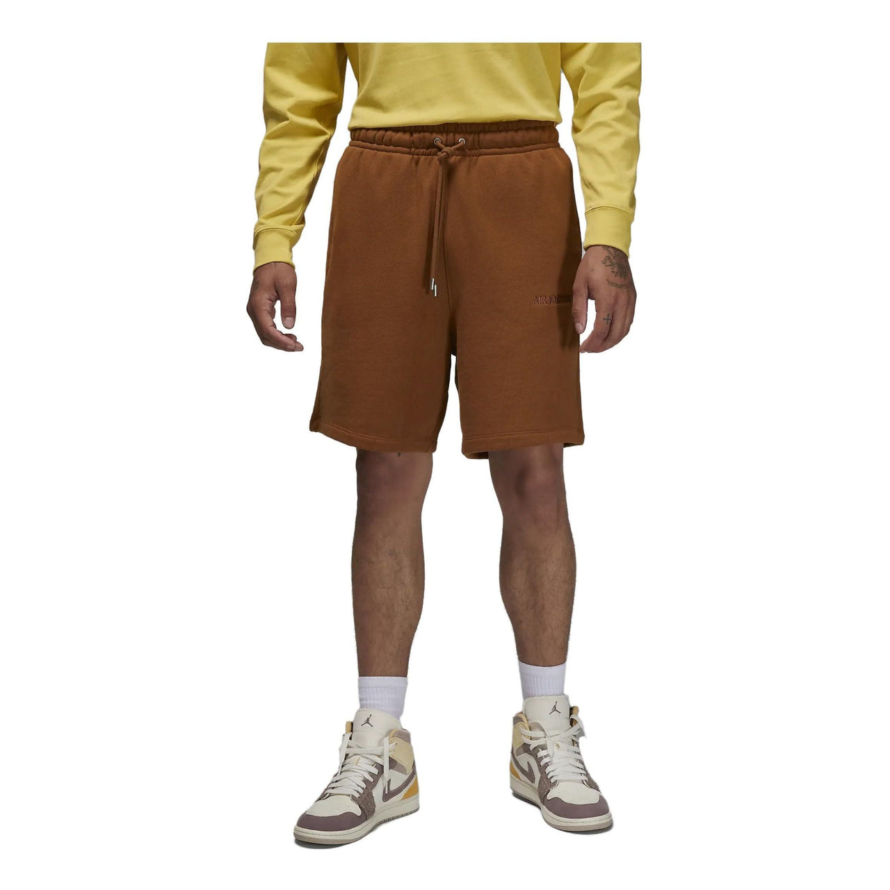 Air Jordan Wordmark Fleece Short 'Light British Tan' FJ0700-281