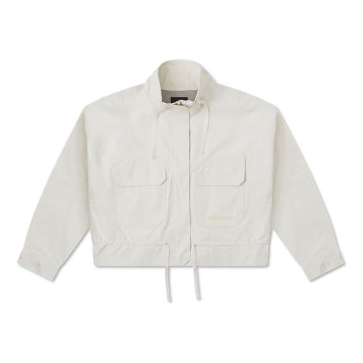 (WMNS) Converse De Luxe Jacket 'White' 10026915-A01