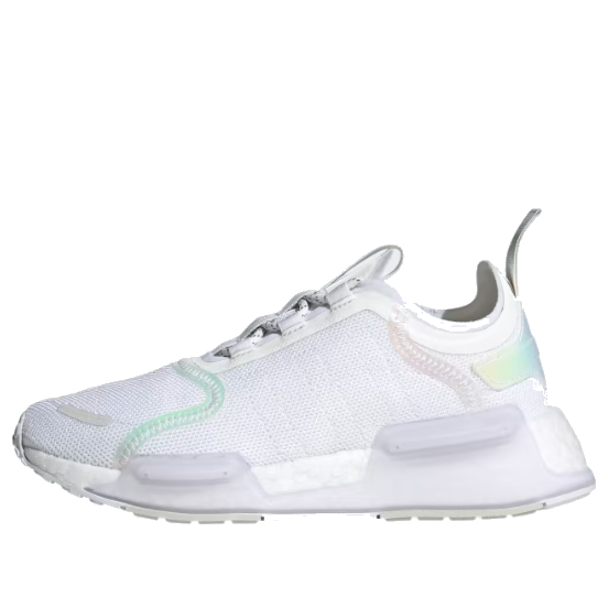 (GS) adidas originals NMD_V3 'White Iridescent' GX5698