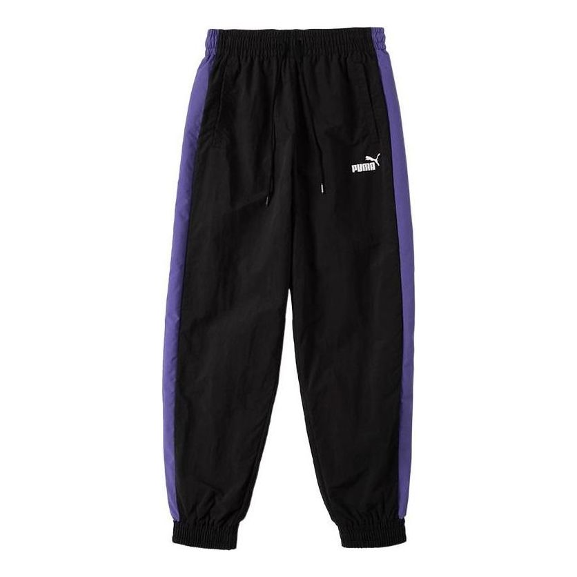 PUMA Panel Woven Pants 'Black' 671606-01
