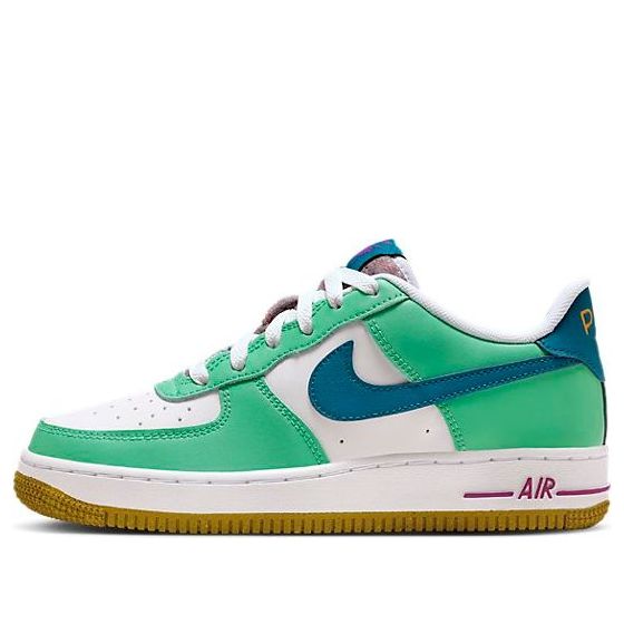 (GS) Nike Air Force 1 Low LV8 'White Green Abyss' FJ4613-100