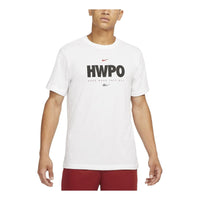 Nike Dri-FIT HWPO Training T-Shirt 'White' DA1594-100