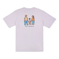 New Balance Men's New Balance x ZERO PER ZERO Crossover Limited Cartoon Character Short Sleeve Purple NEA3V993-DV