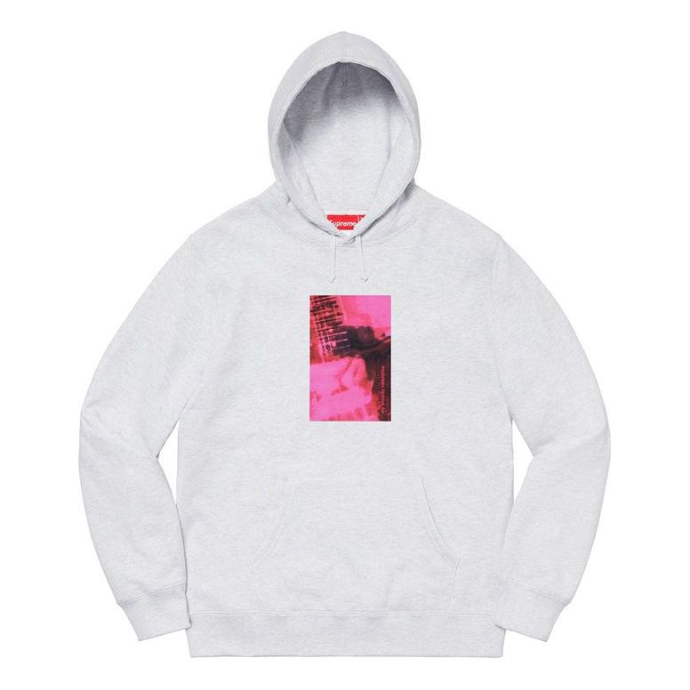Supreme x My Bloody Valentine Hooded Sweatshirt 'Grey Purple' SUP-SS20-578