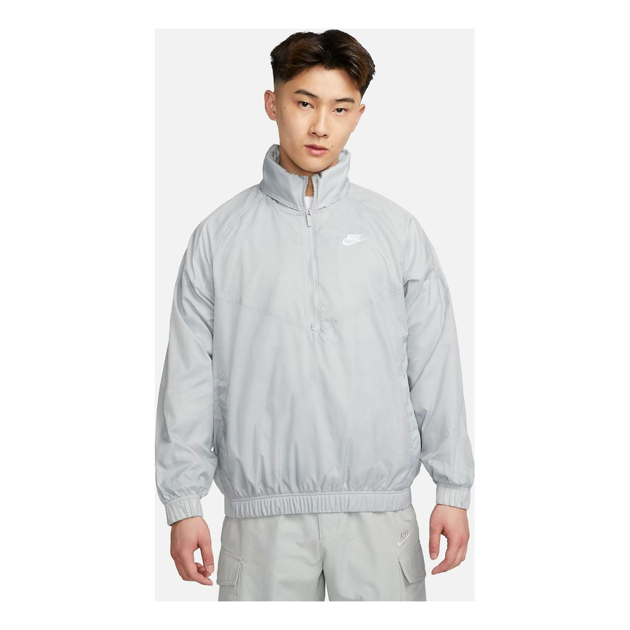 Nike Windrunner Woven Anorak Jacket 'Grey' DQ4911-077