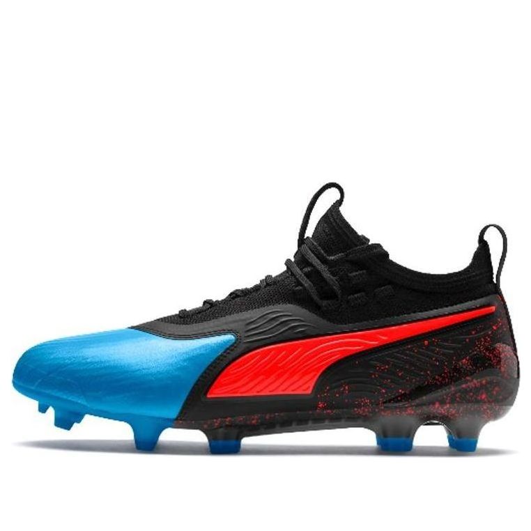 PUMA One 19.1 FG AG 'Blue Red Blast' 105479-01