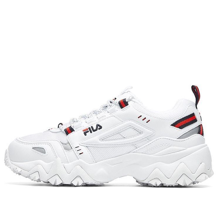 (WMNS) FILA Oakmont Low Running Shoes White/Black/Red F12W011115AWT