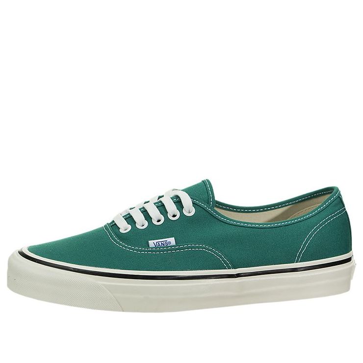 Vans Authentic 44 DX Wear-resistant Low Tops Casual Skateboarding Shoes Unisex Green VN0A38ENOAN