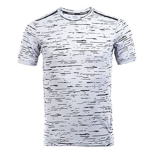 Nike Round Neck Casual Quick Dry Breathable Sports Running Short Sleeve Gray 800809-012