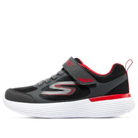 (GS) Skechers Go Run 400 V2 'Grey Red Black' 405104L-BKRD