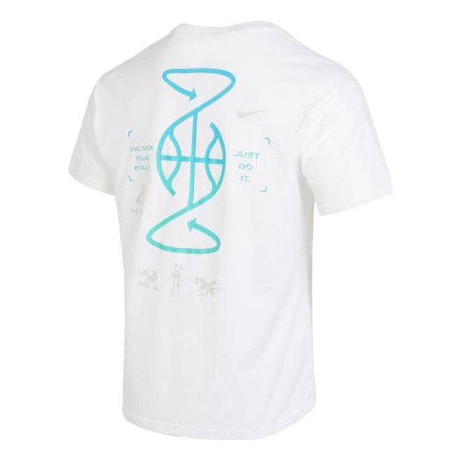 Nike Sportwear Basketball T-shirt 'White' FJ7227-100