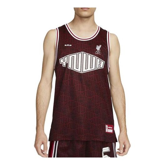 Nike LeBron x Liverpool FC DNA Basketball Jersey 'Red' DV9519-652