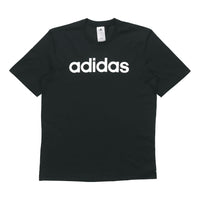 adidas E Lin Tee Casual Sports Short Sleeve Black DU0404