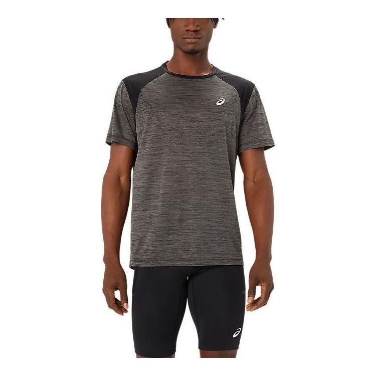 ASICS Actibreeze Running T-shirt 'Grey Black' 2011C992-001