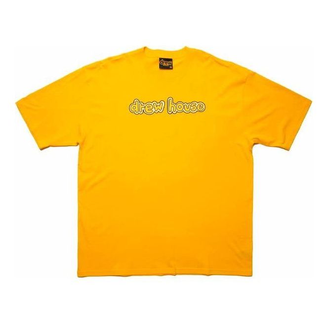 Drew House T-shirt 'Golden Yellow' DR-FW21-080