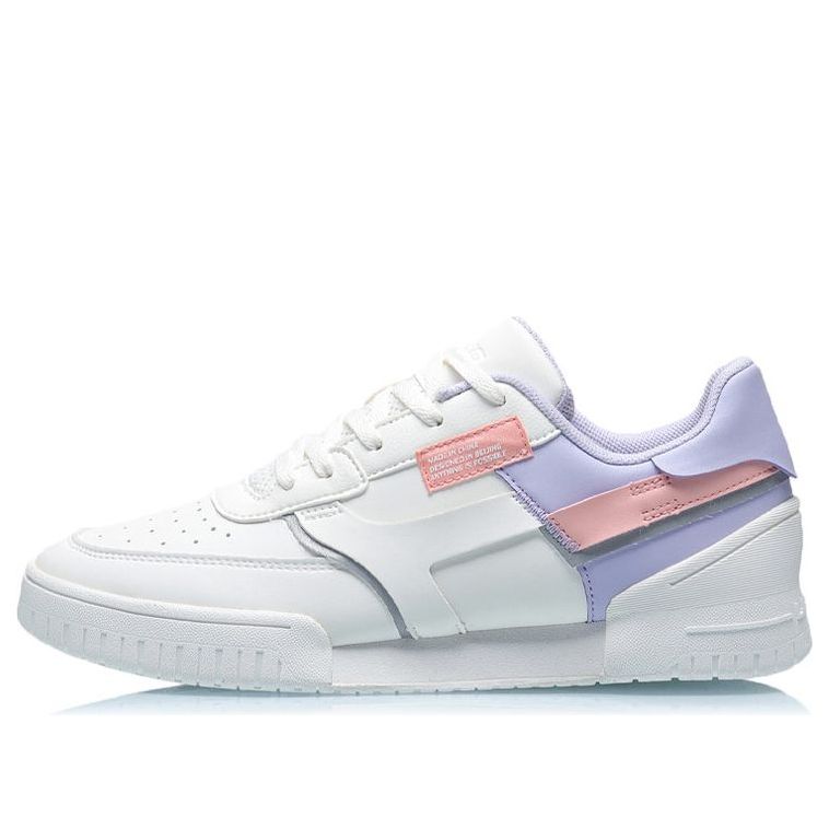(WMNS) Li-Ning Sport Leisure 'White Purple Pink' AGCQ366-2