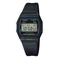 CASIO Quartz Waterproof Sports Unisex Mens Black Digital F-84W-1
