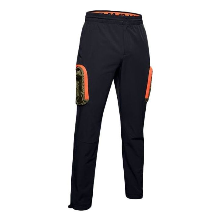 Under Armour Unstoppable Camo Cargo Sweatpants 'Black' 1345541-001