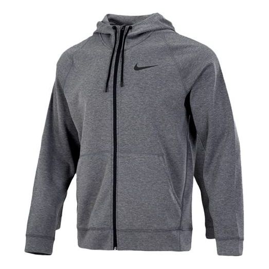 Nike As M Nk Dry Hd Fz Flc Project Full-length zipper Cardigan Training hoodie Jacket Gray CT6011-063