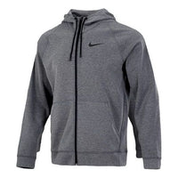 Nike As M Nk Dry Hd Fz Flc Project Full-length zipper Cardigan Training hoodie Jacket Gray CT6011-063