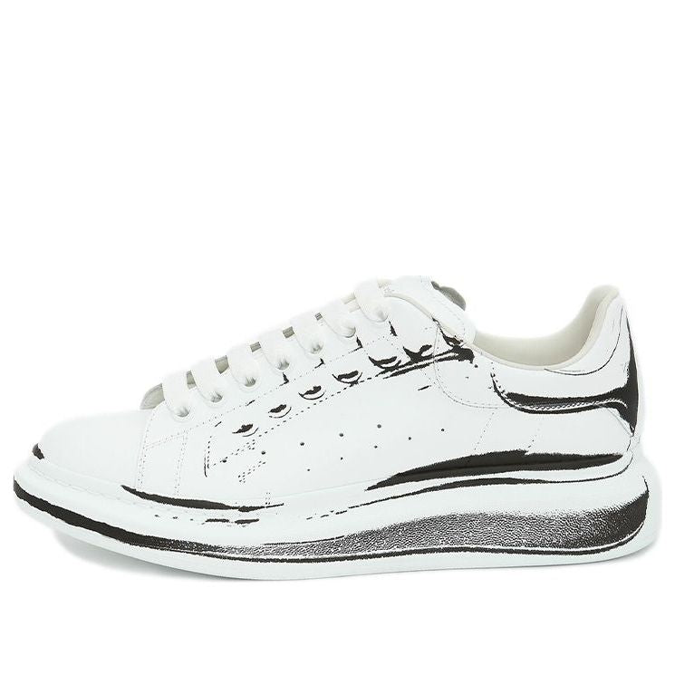 Alexander McQueen Oversized Sneaker 'White Black Print' 662642WIA4Q9000