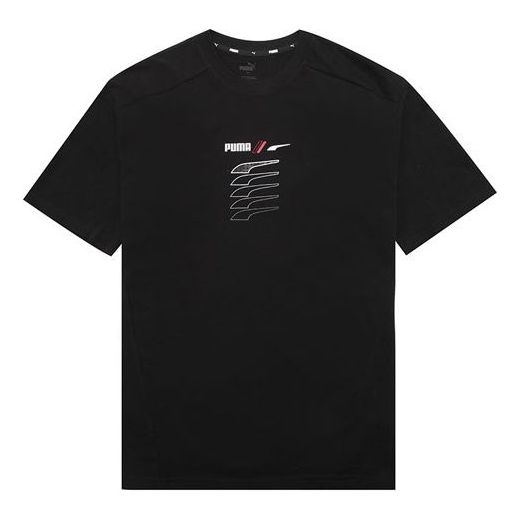 PUMA Rad/Cal Graphic Tee 'Black' 671716-01