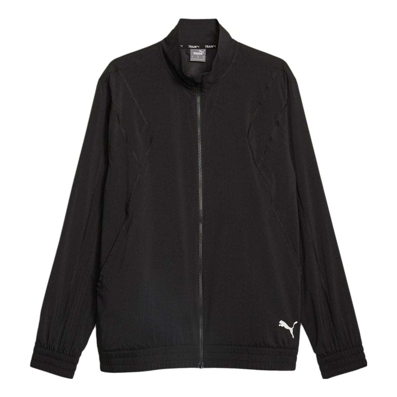 PUMA FIT Full-Zip Woven Training Jacket 'Black' 523859-01