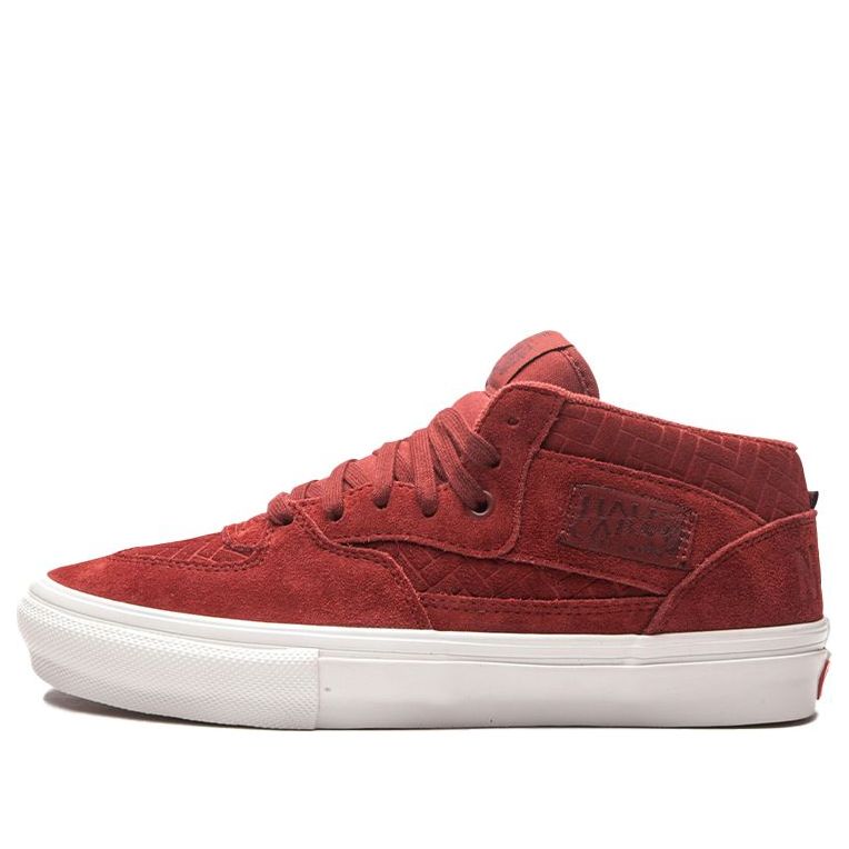 Vans Unisex Skate Half Cab Mid-Top Sneakers Red VN0A5FCD6BF