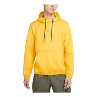 Nike Sportswear Just Do It + Fleece Stay Warm Reflective Casual Sports Pullover Yellow CU4102-743