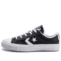 Converse Star Player Ox Black Leather Black 159780C