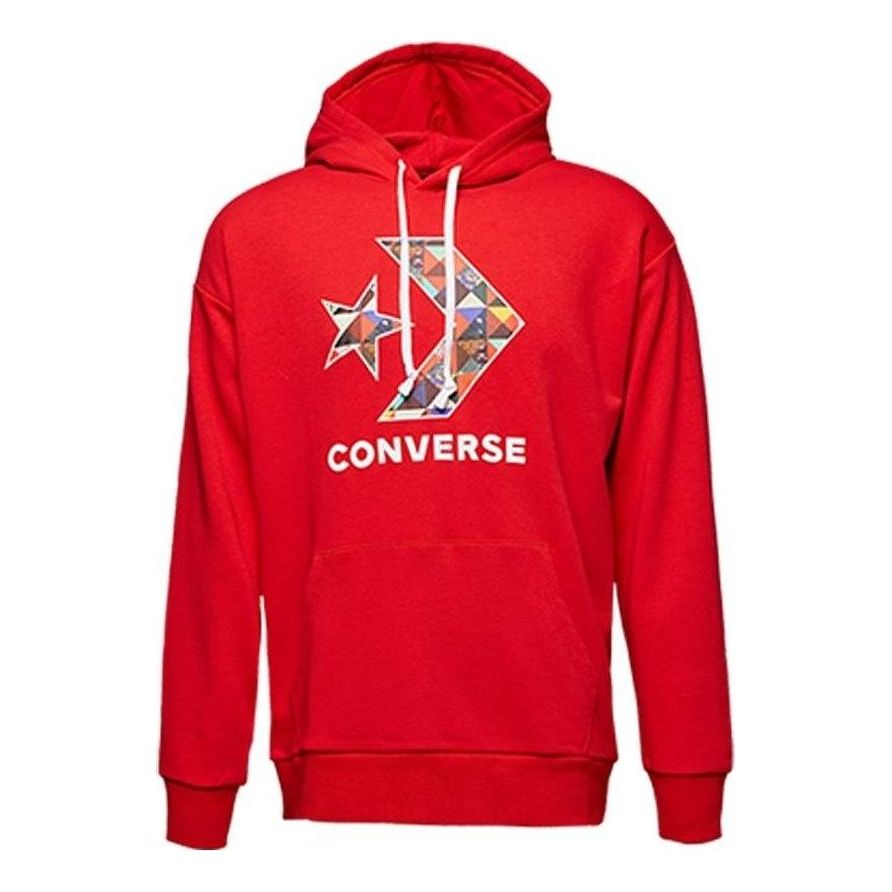 Converse Star Chevron Hoodie 'Red' 10017833-A03