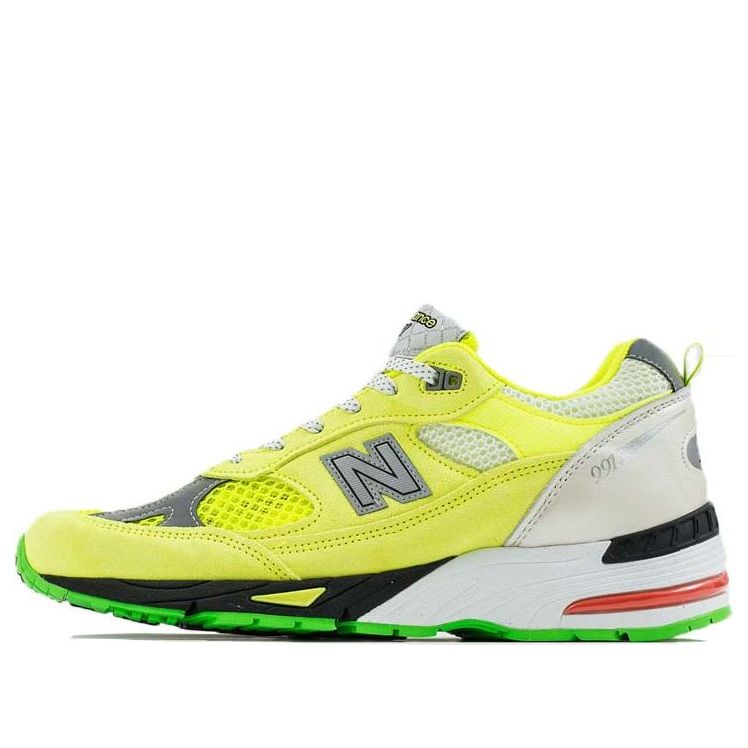 New Balance Aries x 991 Made in England 'Neon Yellow' M991AFL