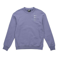 Nike French Terry Swoosh Gradient Round Neck Pullover DB9408-412