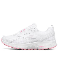 (WMNS) Skechers Go Run Consistent 'White Pink' 128075-WPK