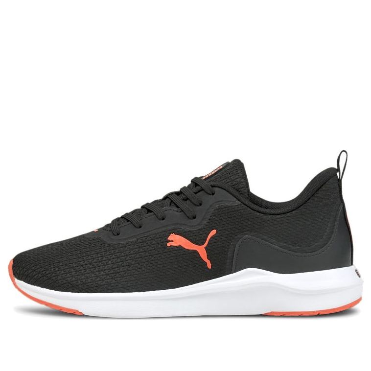 (WMNS) PUMA Softride Fitness Sport Shoes Black/Orange 195086-03