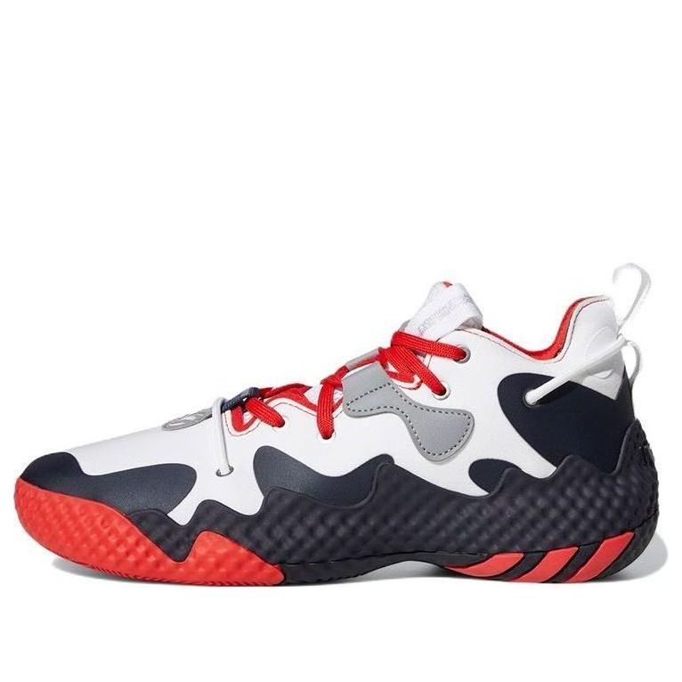 adidas Harden Volume 6 'White Vivid Red Legend Ink' GV9081