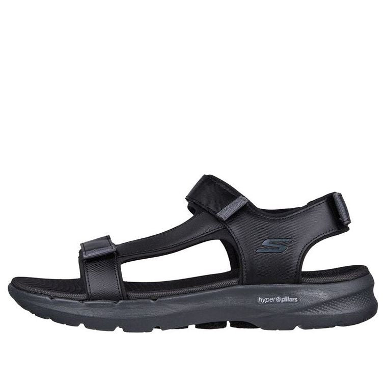 Skechers Go Walk 6 Sandal 'Black Grey' 229126-BKGY