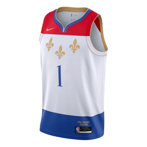 Nike Zion Williamson Swingman New Orleans Pelicans White CN1747-105