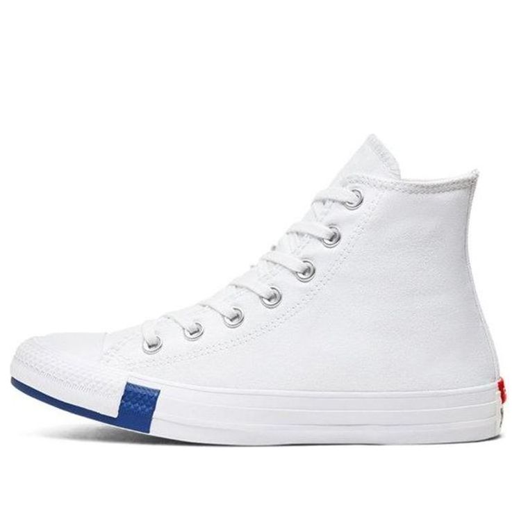 Converse Chuck Taylor All Star High 'Logo Play - White Rush Blue' 166735C