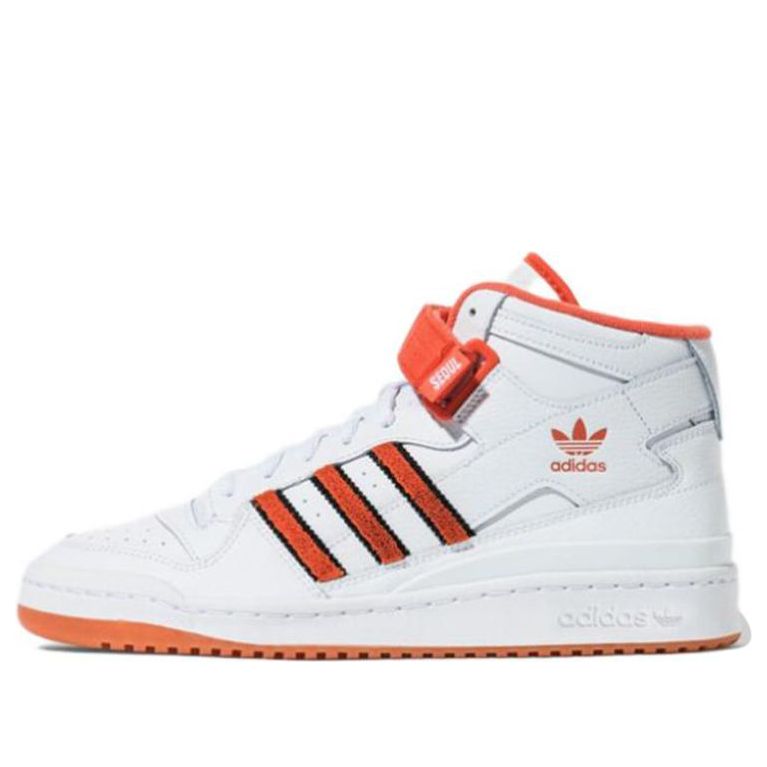 adidas originals Forum Mid 'White Orange' GY2669