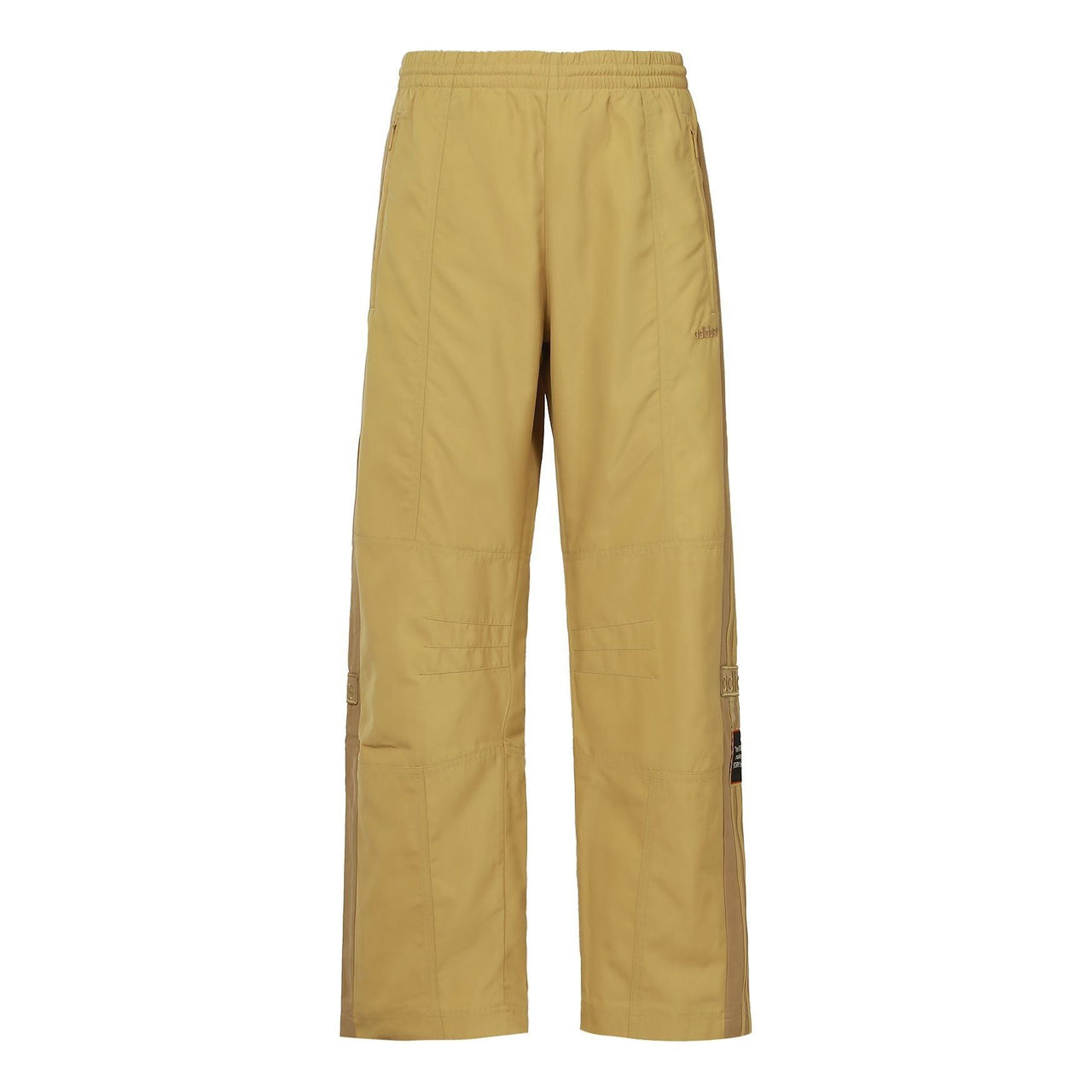 Men's adidas originals Contrasting Colors Side Casual Sports Pants/Trousers/Joggers Earthy Yellow H62575
